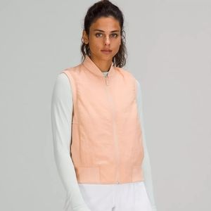 🎉HP🎉 NEW Lululemon Non-Stop Bomber Vest in Bleached Apricot